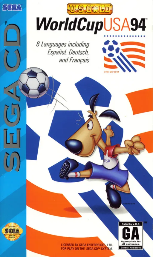 Обложка игры World Cup USA '94